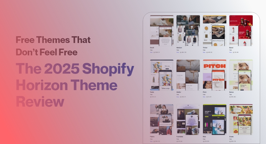 New Free Shopify Themes You Can Use in 2025
